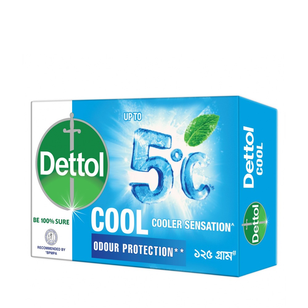 Dettol Cool Germ Protection Bathing Soap Bar  125GM